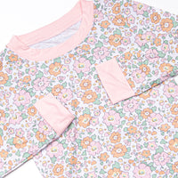 Bellflower Beauty Bamboo Pajama Set, Pink
