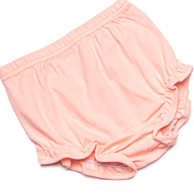 Lydia Diaper Set, Peach Stripe