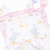 Duckling Dash Ruffle Bubble, Pink