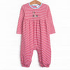 Southern Migration Applique Romper, Red