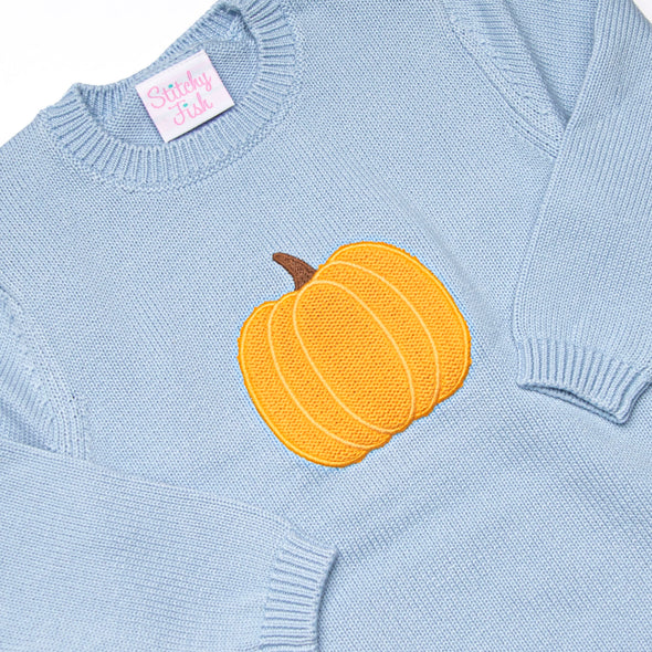 Harvest Season Sweater, Blue