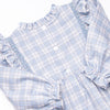 Bleu: Francine Smocked Bubble, Blue