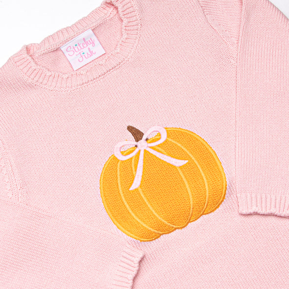 Harvest Season Sweater Legging Set, Pink