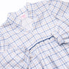 Poised Plaid Dress, Blue