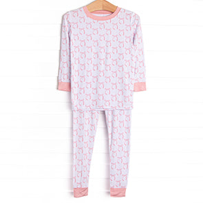 Brooklyn Bows Bamboo Pajama Set, Pink