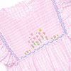 The More You Grow Smocked Bubble, Pink