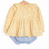 A Moment for Mums Diaper Set, Yellow