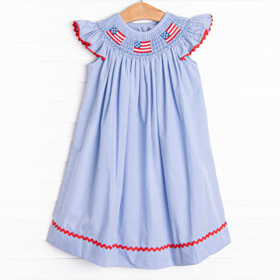 dress with american flag Knit American Flag Stripe Midi Dress XXL / SUM26289