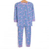 Periwinkle Perennials Bamboo Pajama Set, Purple
