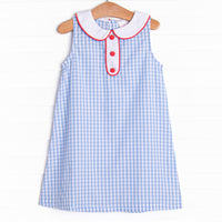 Made in America Dress, Blue