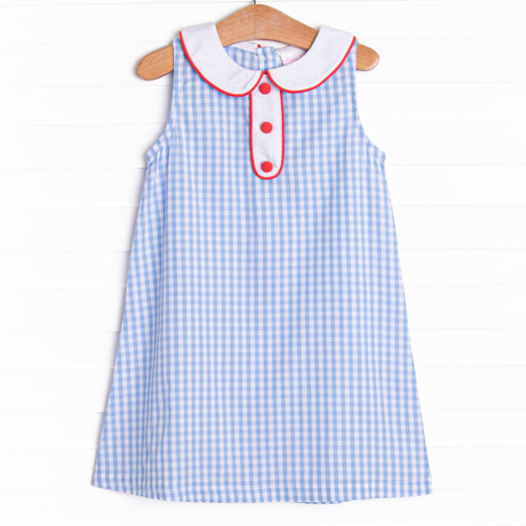 Made in America Dress, Blue