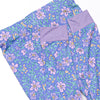 Periwinkle Perennials Bamboo Pajama Set, Purple