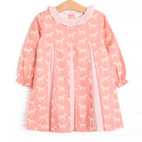 Caring Companion Dress, Pink