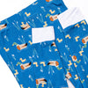 Ducks in a Row Bamboo Pajama Set, Blue
