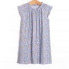 Poppy Fields Bamboo Night Gown, Blue
