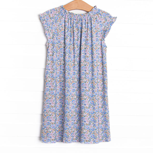 Poppy Fields Bamboo Night Gown, Blue