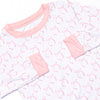 Brooklyn Bows Bamboo Pajama Set, Pink