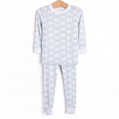 Little Lumina Bamboo Pajama Set, Green