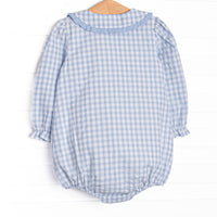 A Moment for Memories Long Sleeve Bubble, Blue