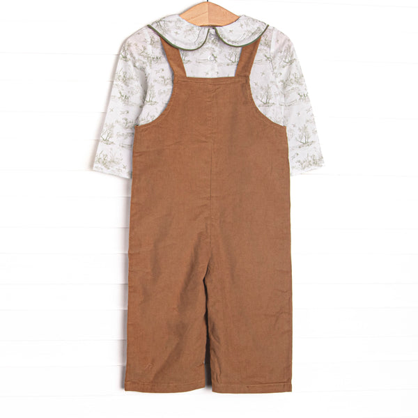 Hunting Hounds Longall Set, Tan Corduroy