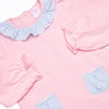 Emory Legging Set, Pink and Blue Stripe