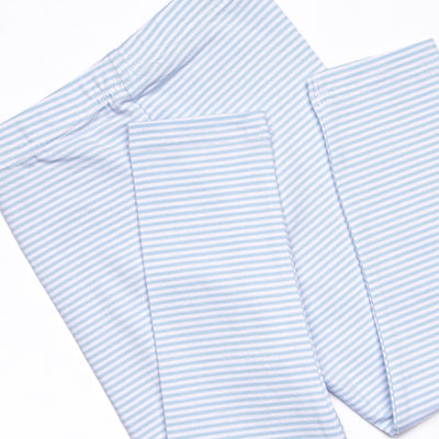 Emory Legging Set, Pink and Blue Stripe