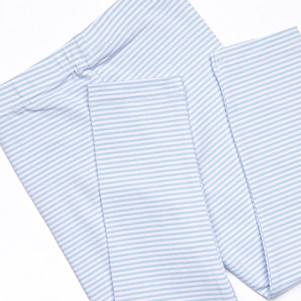 Emory Legging Set, Pink and Blue Stripe
