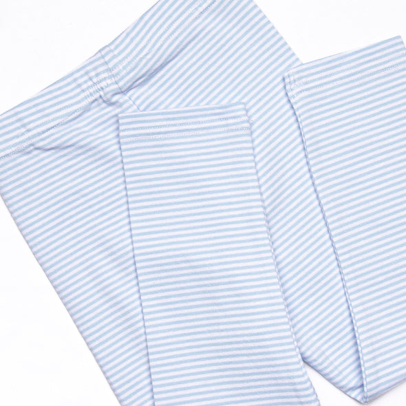 Emory Legging Set, Pink and Blue Stripe