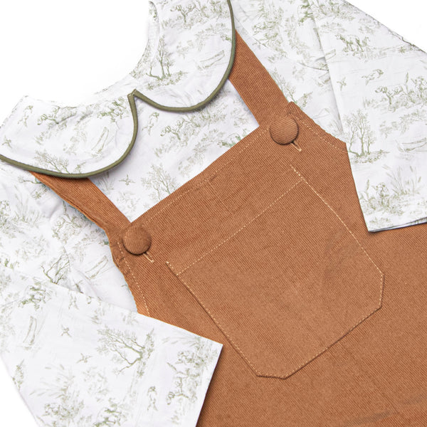 Hunting Hounds Longall Set, Tan Corduroy