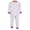Down Field Dreamer Bamboo Pajama Set, Purple