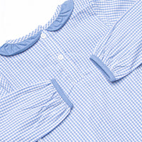 A Moment for Mums Applique Skirted Bubble, Blue