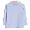 Beagle Blue Pima Embroidered Shirt, Blue