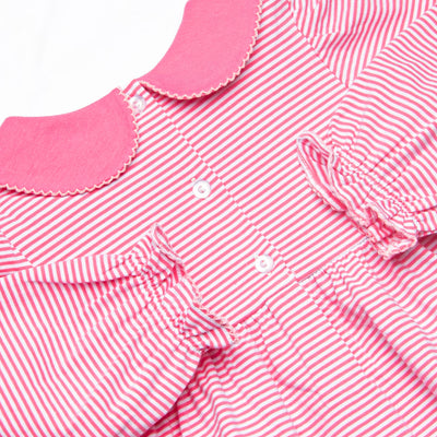 Perk Up Petals Smocked Legging Set, Pink