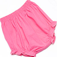 Perk Up Petals Smocked Diaper Set, Pink
