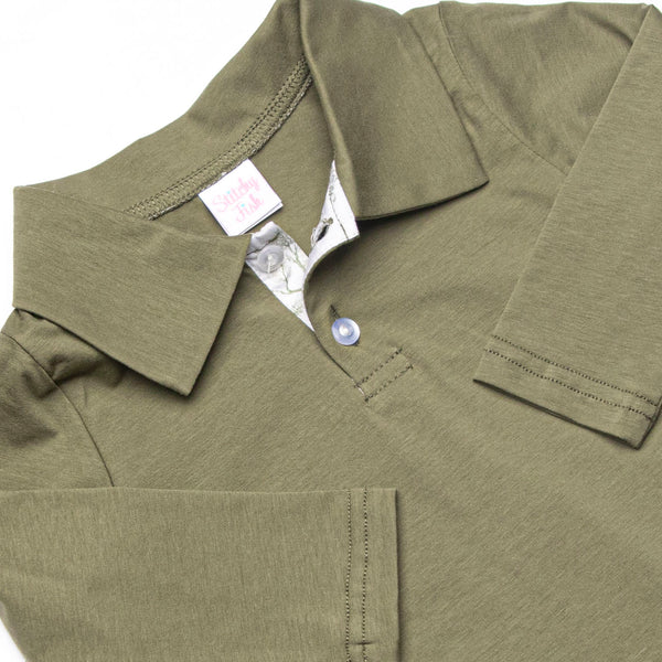 Hunting Hounds Polo Pant Set, Green
