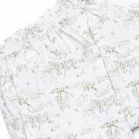 Hunting Hounds Polo Pant Set, Green