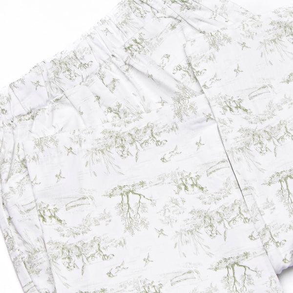 Hunting Hounds Polo Pant Set, Green