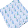 Bogey Blues Bamboo Pajama Short Set, Blue