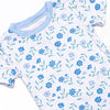 Mae Magnolia Bamboo Pajama Short Set, Blue