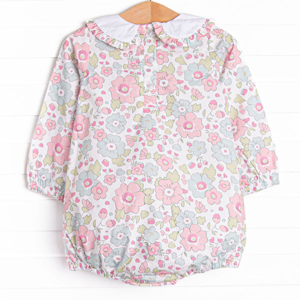 Fuchsia Flowers Bubble, Green
