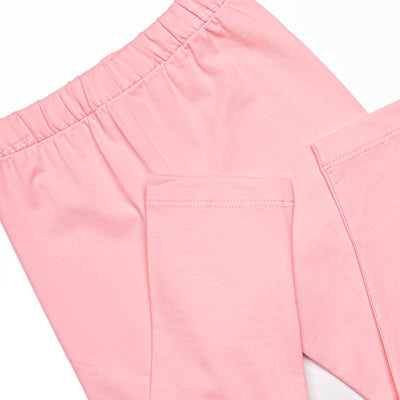 Fun at the Farm Smocked Legging Set, Pink Check
