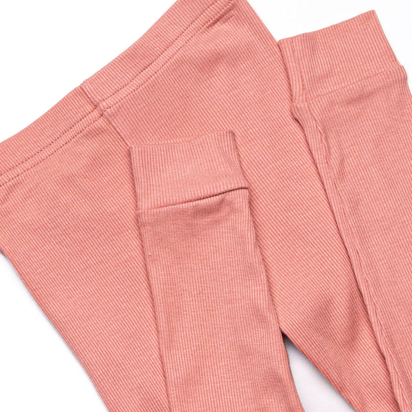 Dusty Rose Bamboo Pajama Set, Pink