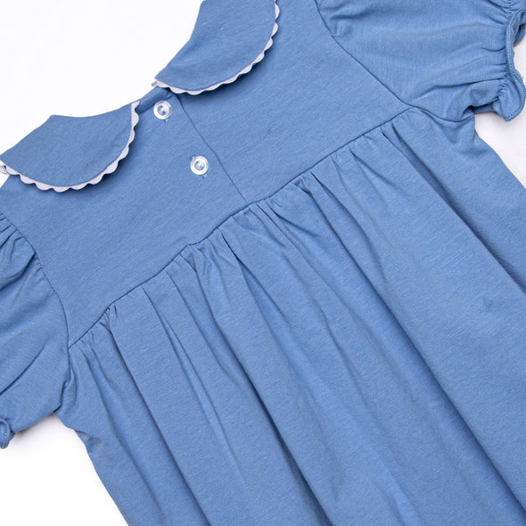 Goodbye Blue Skies Dress, Blue
