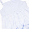 Wag and Wave Smocked Bubble, Blue