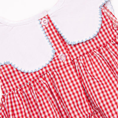 Grand Old Flag Embroidered Bubble, Red