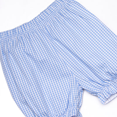 Southern Silo Applique Ruffle Bloomer Set, Yellow
