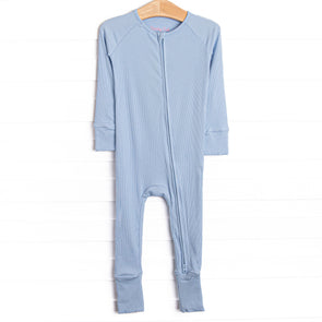 Blue Sky Bamboo Zippy Pajama, Blue