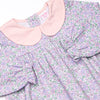 Lovely Lilacs Collared Legging Set, Purple