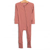 Dusty Rose Bamboo Zippy Pajama, Pink