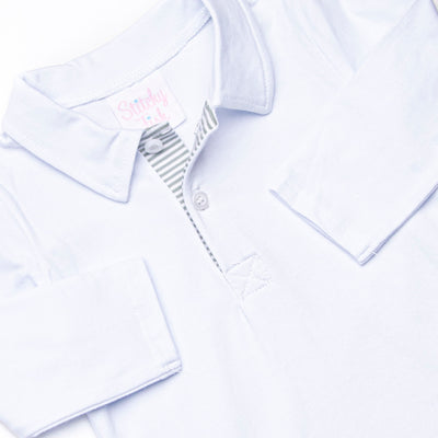 Levi Pant Set, Sage Stripe
